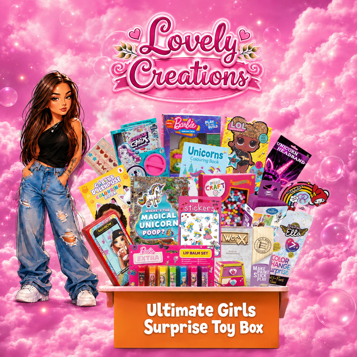 Ultimate Girls Surprise Toy Box