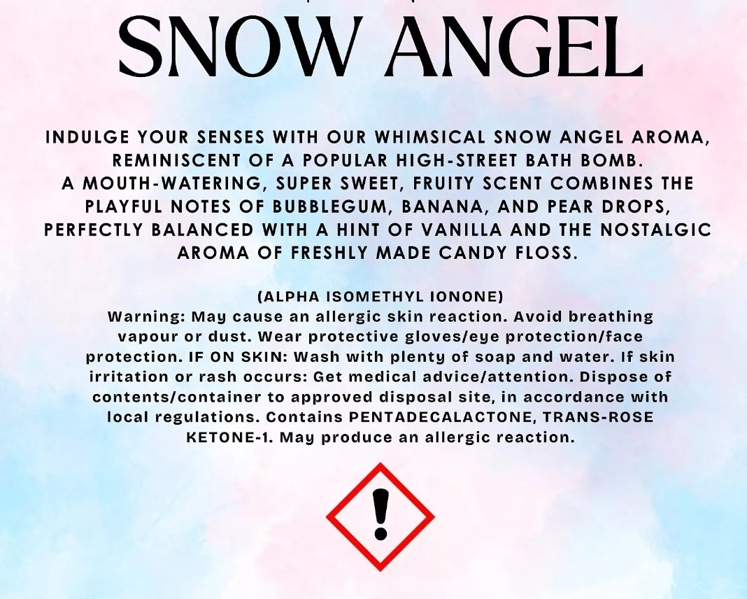 Snow Angels Gift Set - Wax Melt, Room Spray & Vacuum Discs