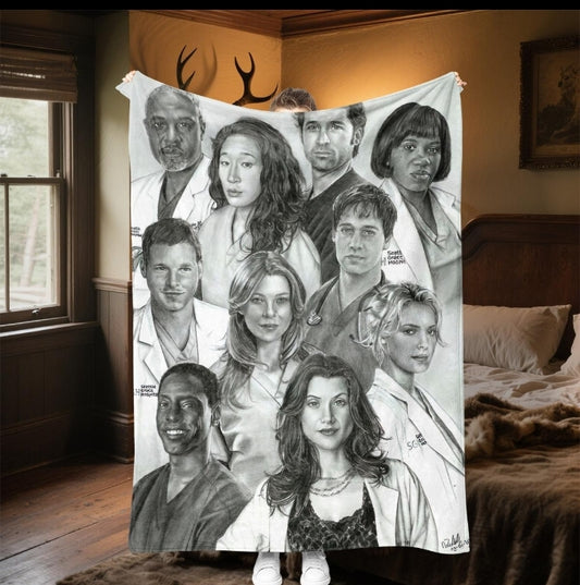 Greys Anatomy Throw (Design 6)