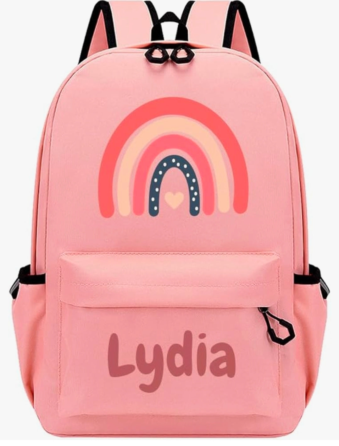 Personalised Children's Rainbow Backpack