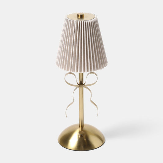 Bow Rechargeable Table Lamp - Gold