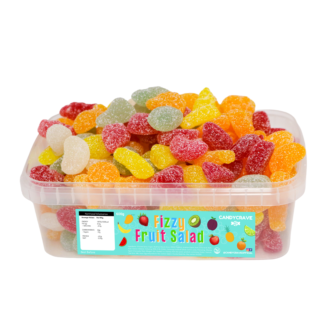 Fizzy Fruit Salad Tub 600g