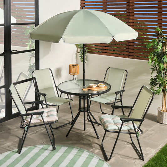 6-Piece Patio Set - Sage