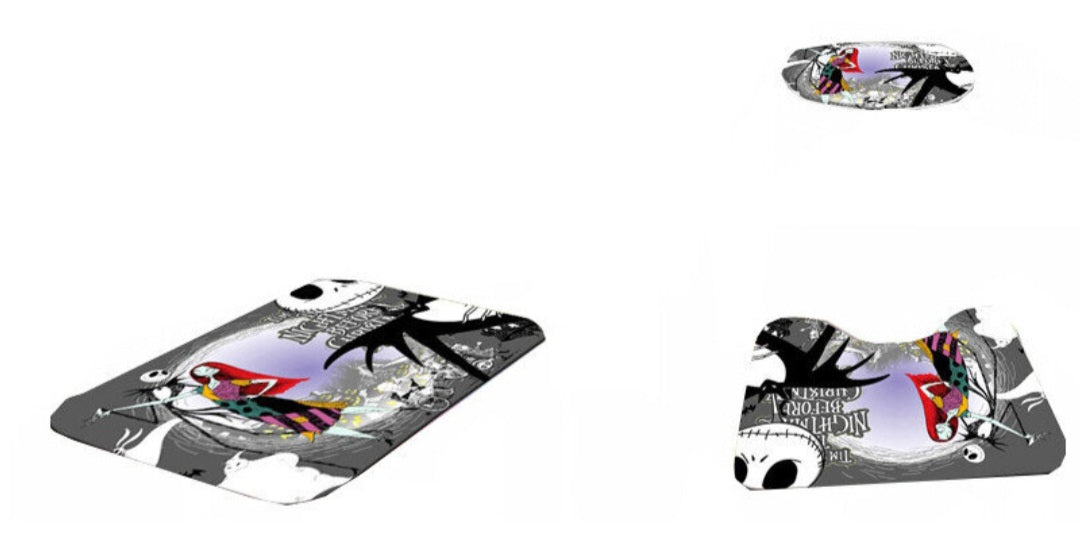 3pcs nightmare before christmas bathroom set
