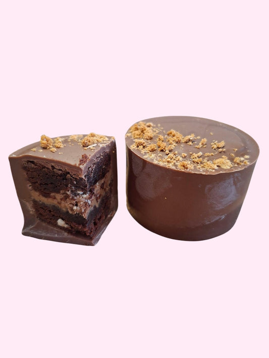 Chocolate Brownie Round Biscoff