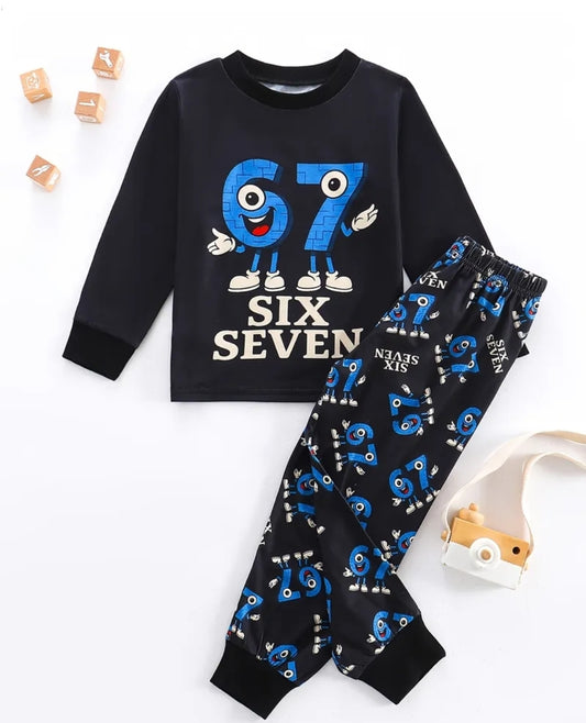 Boys 67 design Pyjama Set