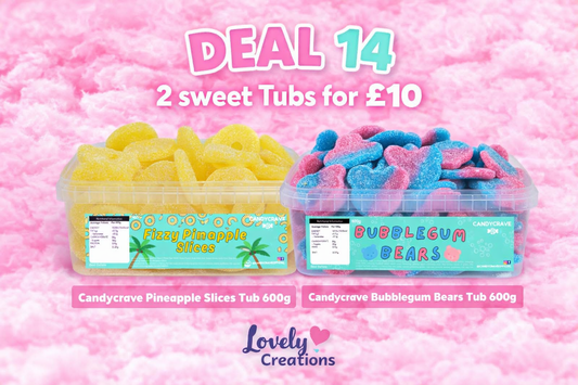 Sweet Tubs 2 for £10 (Deal 14)