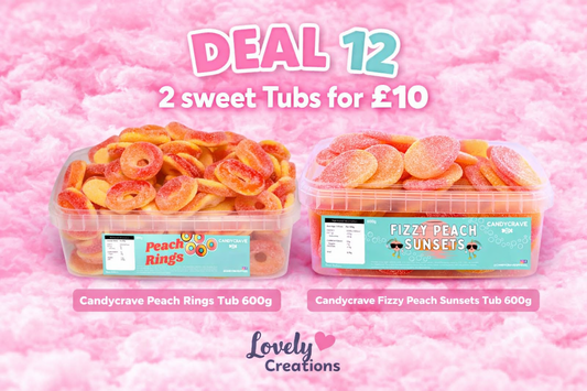 Sweet Tubs 2 for £10 (Deal 12)