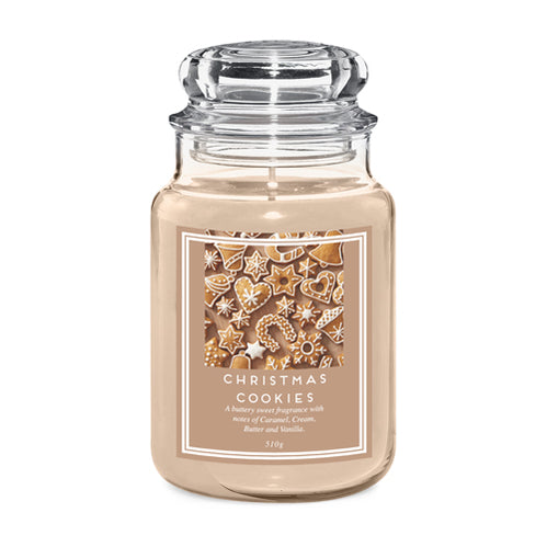 Liberty Candles Christmas Cookies Scented Jar Candle 18oz