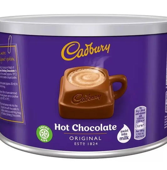 Cadbury Drinking Chocolate – 1kg Tub