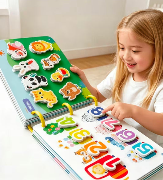 Children's Interactive Learning Sticker Book
