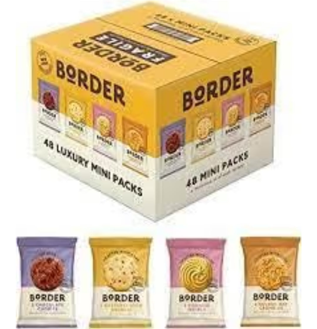 Border Mini Pack Biscuits – Assorted Luxury Biscuit Collection