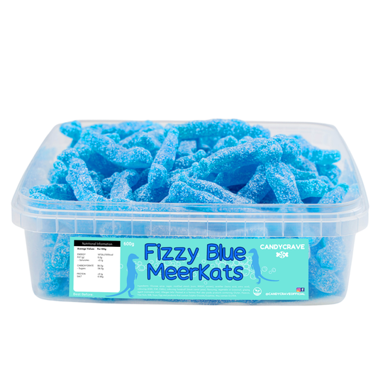 Fizzy Blue Meerkats Tub 600g