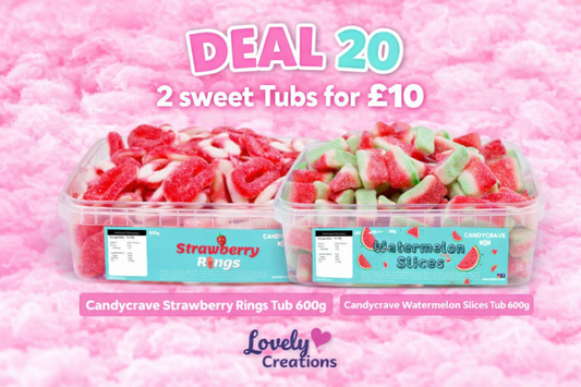 Sweet Tubs 2 for £10 (Deal 20)