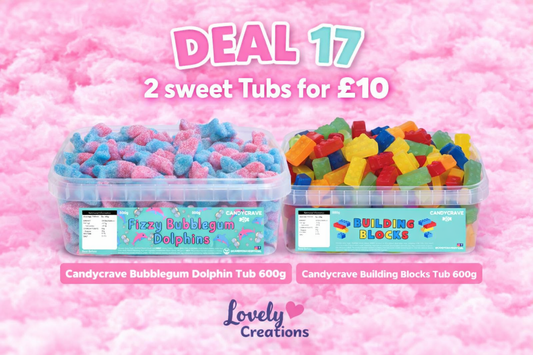 Sweet Tubs 2 for £10 (Deal 17)