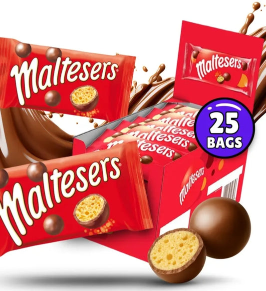 Maltesers 25-Pack x 37g Chocolate Bags
