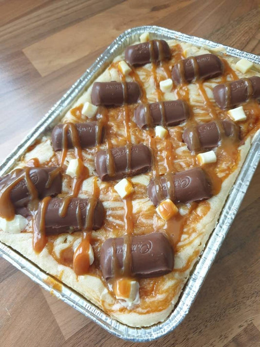 Loaded Caramel Blondies