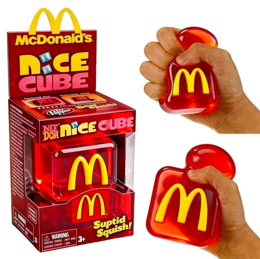 NeeDoh McDonald's Co-Branded Limited Edition Needoh Cube Squishy Toy