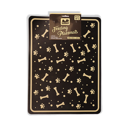 Pet Pro Feeding Placemats 2 Pk