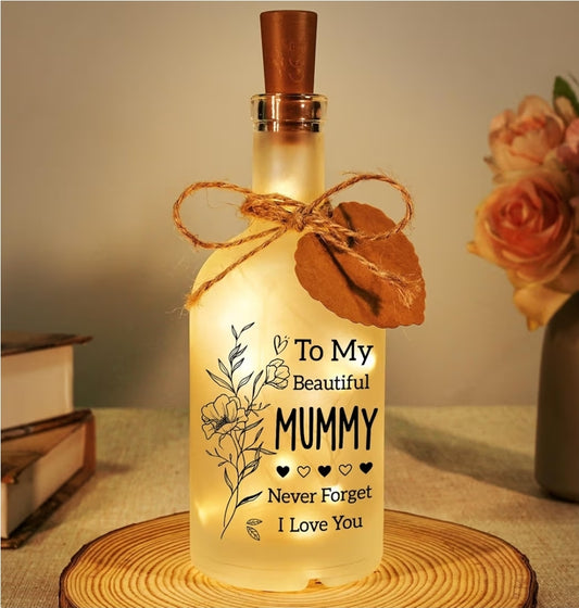 Bottle Night Light for mum or Nan
