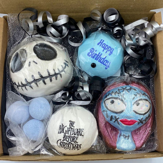 Jack and Sally Birthday Bath Bomb Gift Set