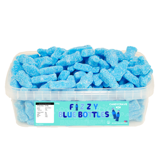 Fizzy Blue Bottles Tub 600g