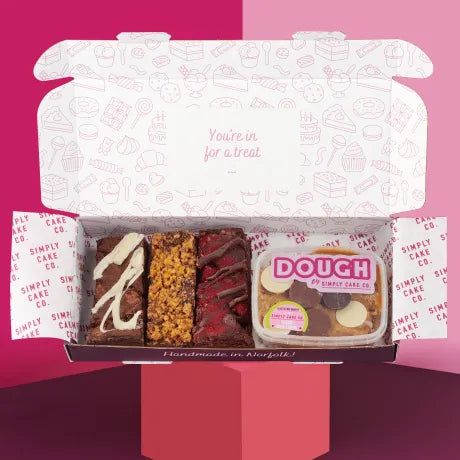 Gluten Free Vegan Brownie and Edible Cookie Dough Box