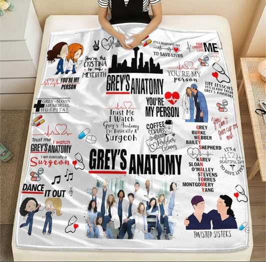 Greys Anatomy Throw (Design 1)