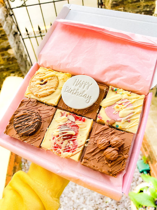 Edible Chocolate Chip Cookie Dough Treat Box, Letterbox Friendly Treats