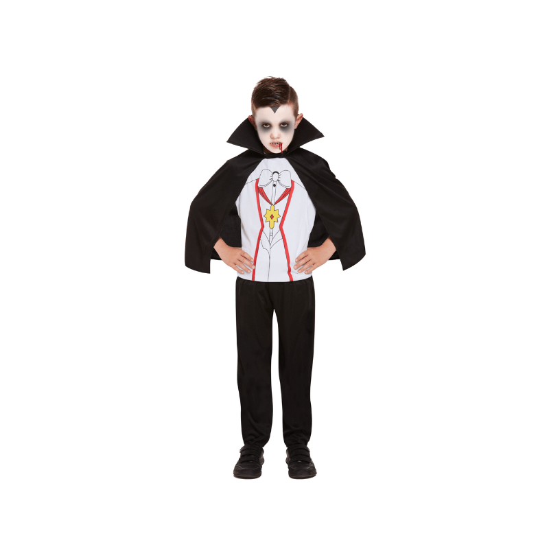 Vampire Fancy Dress Costume - Age 4-6yrs