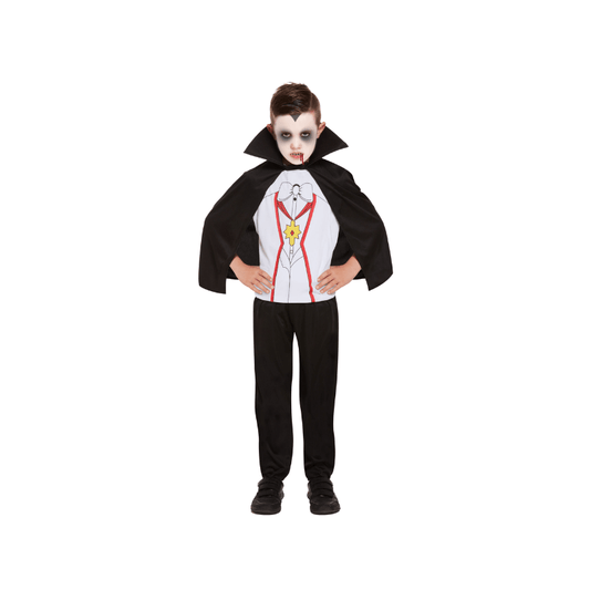 Vampire Fancy Dress Costume - Age 4-6yrs