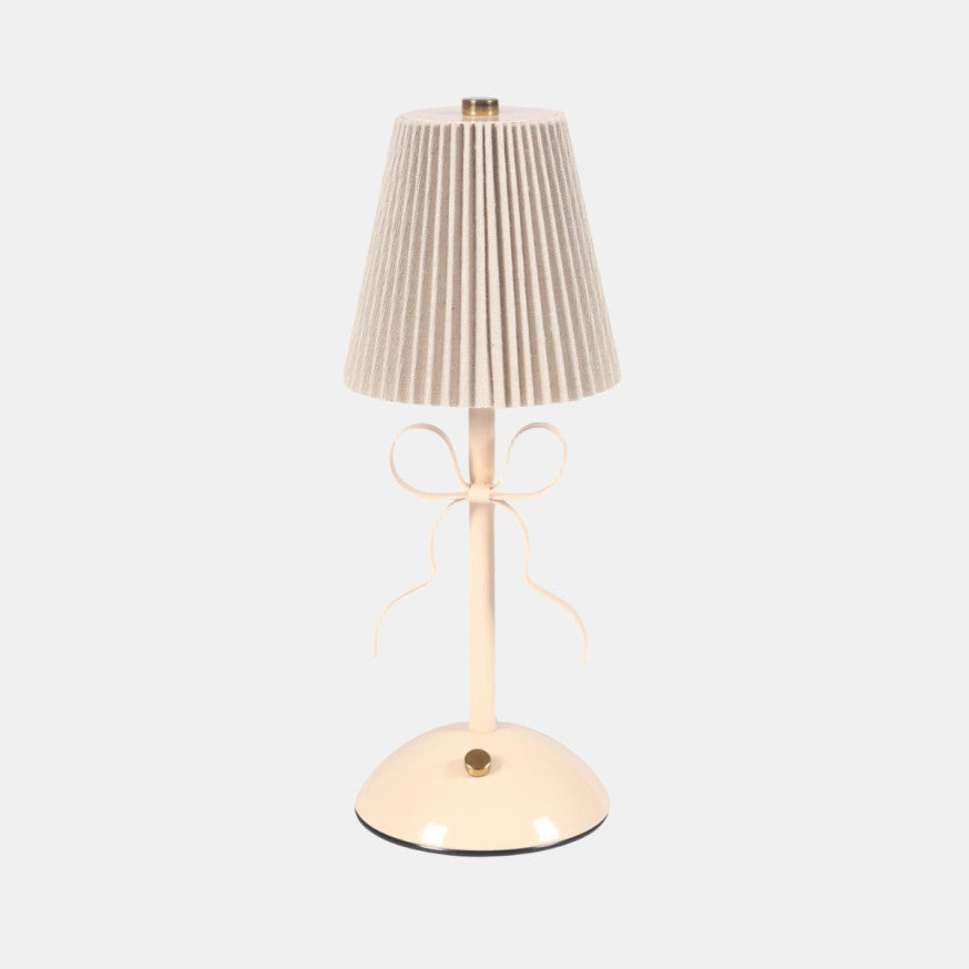 Bow Rechargeable Table Lamp - Cream