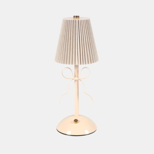 Bow Rechargeable Table Lamp - Cream