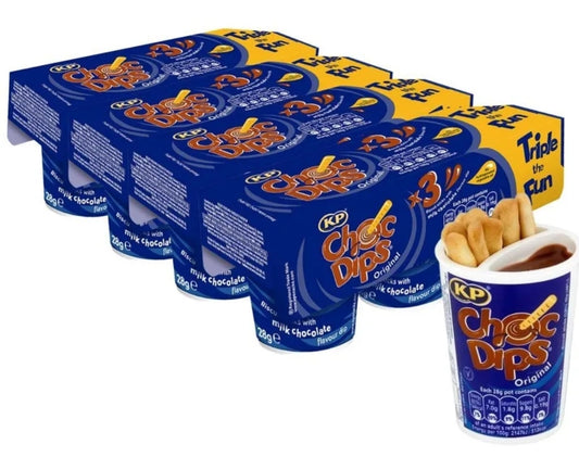 KP Choc Dips - Pack of 12 x 28g