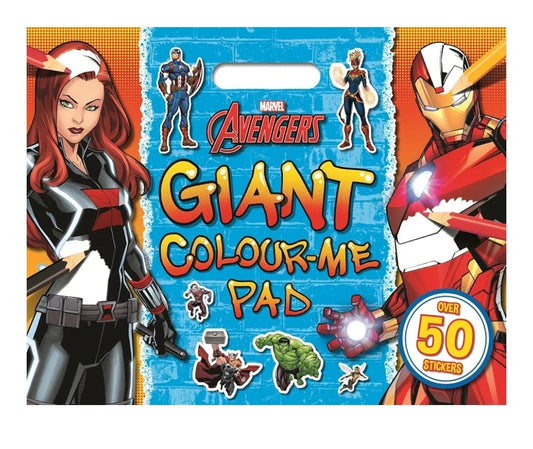 Avengers Giant Colour-Me Pad
