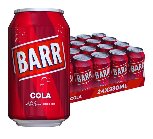 BARR 24 Pack Classic Cola Fizzy Drink