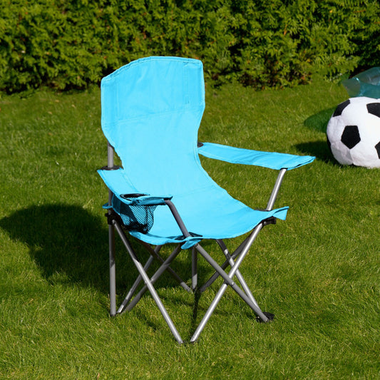 Kids Foldable Camping Chair - Blue