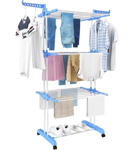 Airer Clothes Drying Rack,4-Tierl