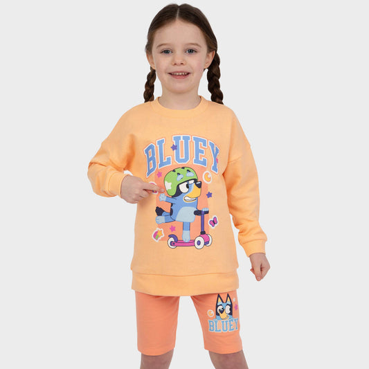 Bluey Sweatshirt And Shorts Set