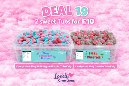 Sweet Tubs 2 for £10 (Deal 19)