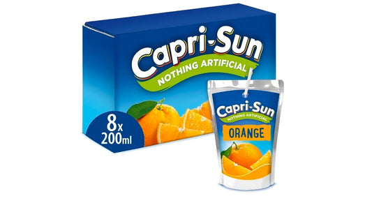 Capri-Sun Orange Kids' Juice Drink (8 x 200ml)
