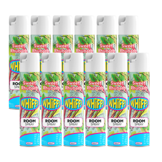 Whiff by Fabulosa Room Spray Sweet Rhubarb 300ml 12 Pack