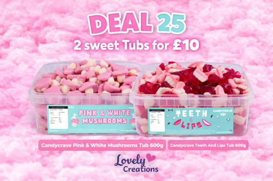 Sweet Tubs 2 for £10 (Deal 25)