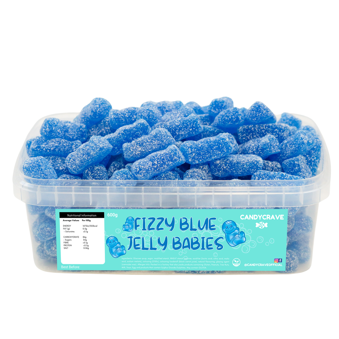 Fizzy Blue Babies Tub 600g