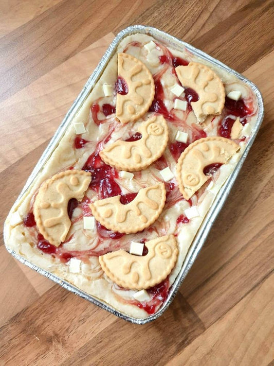 Jammie Dodger Blondies