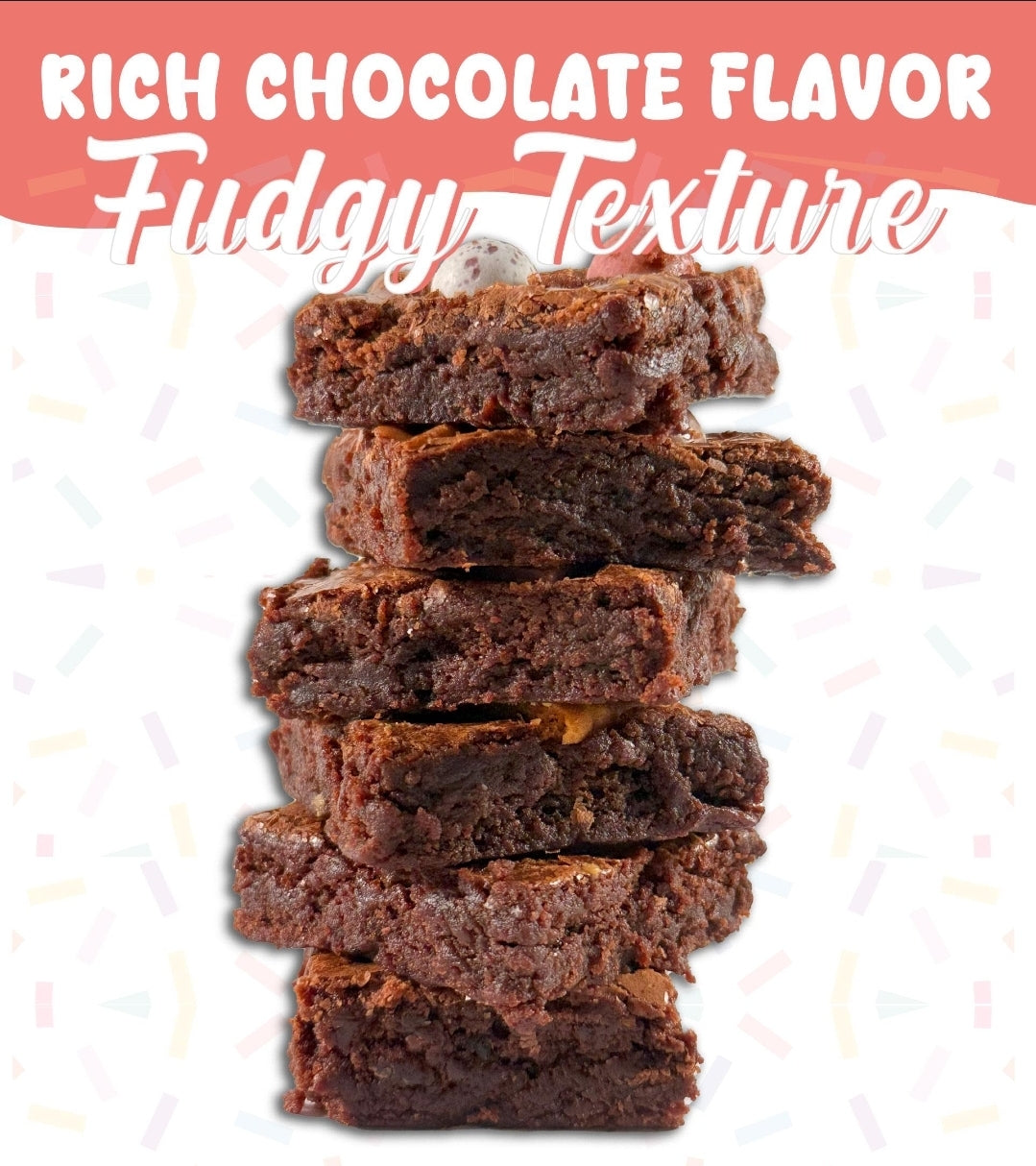 Box of mixed brownies