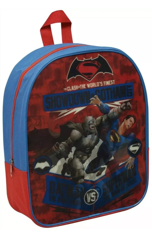 Superman vs Batman backpack