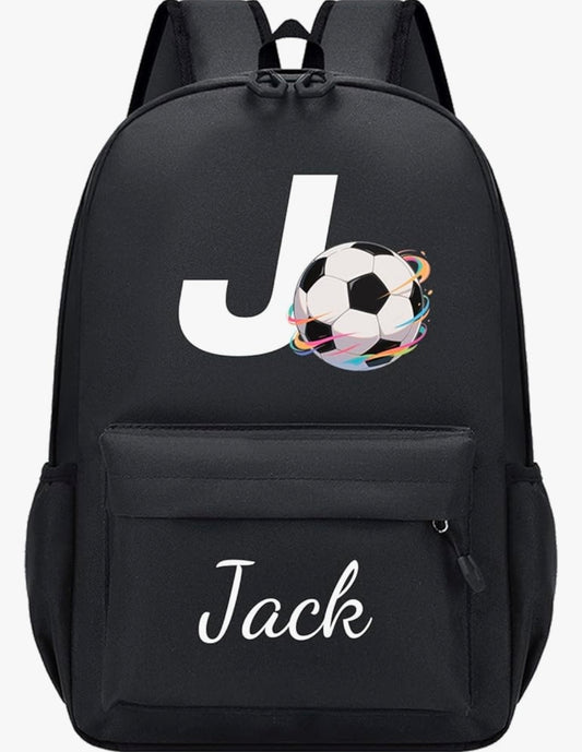 Personalised Children's Football Backpack