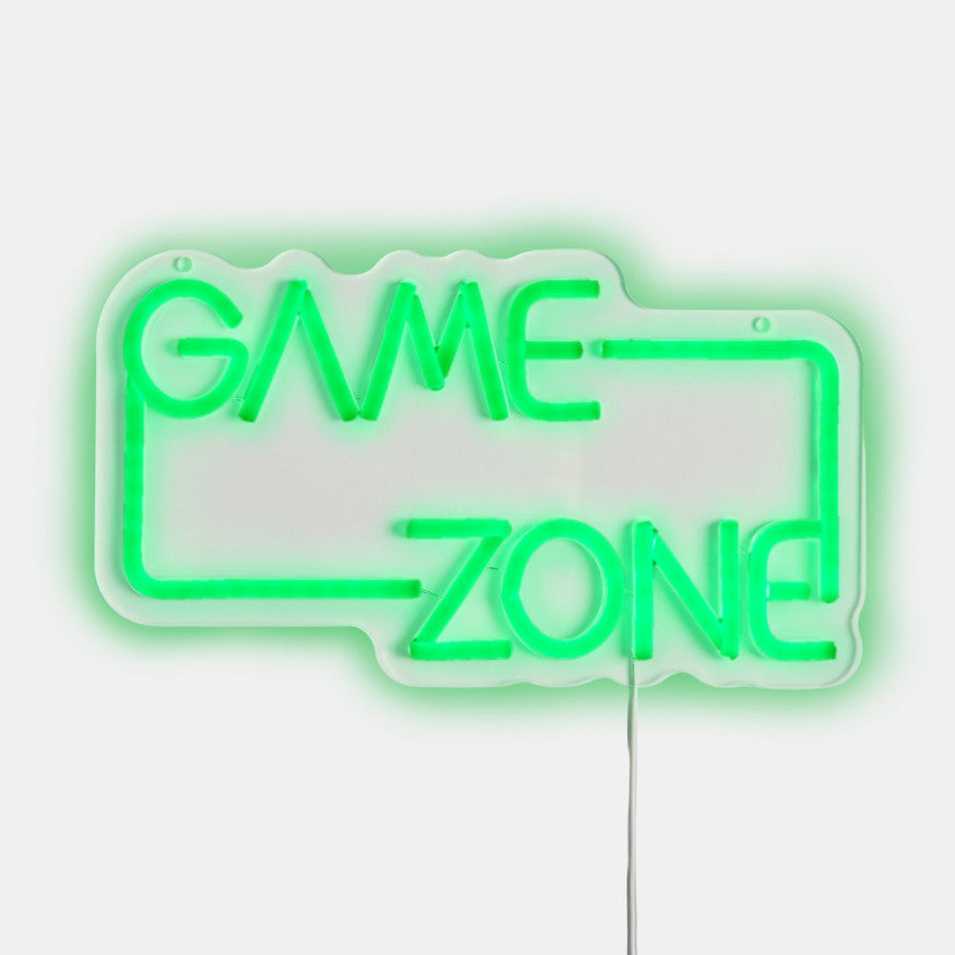 Game Zone LED Sign - Green (pre order)