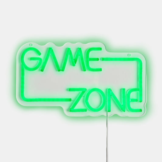 Game Zone LED Sign - Green (pre order)